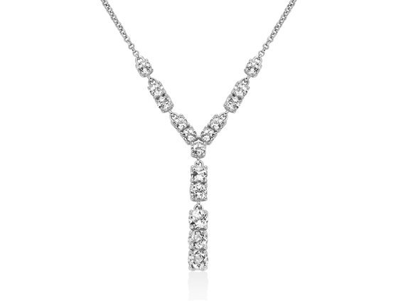 Collana Miluna Donna in Argento Topazio CLD5512 - CLD5512